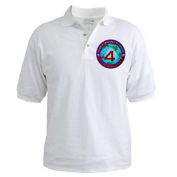 CLB4 - A01 - 04 - Combat Logistics Battalion 4 Golf Shirt