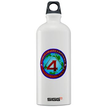 CLB4 - M01 - 03 - Combat Logistics Battalion 4 Sigg Water Bottle 1.0L