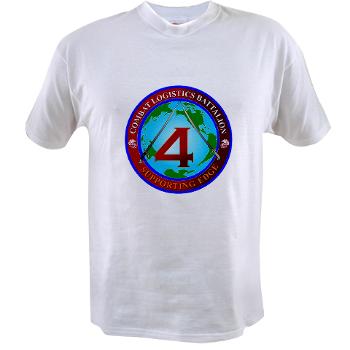 CLB4 - A01 - 04 - Combat Logistics Battalion 4 Value T-Shirt - Click Image to Close