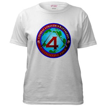 CLB4 - A01 - 04 - Combat Logistics Battalion 4 Women's T-Shirt - Click Image to Close