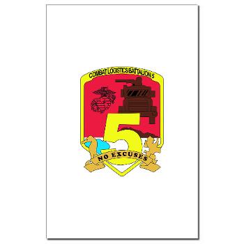 CLB5 - A01 - 01 - Combat Logistics Battalion 5 - Mini Poster Print - Click Image to Close