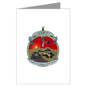 CLB7 - M01 - 02 - Combat Logistics Battalion 7 Greeting Cards (Pk of 10)