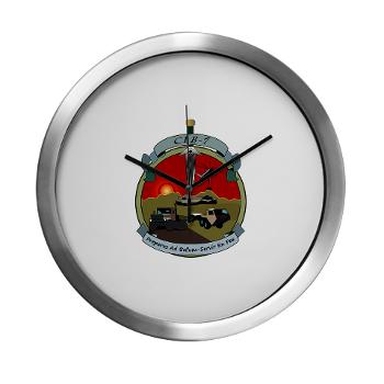CLB7 - M01 - 03 - Combat Logistics Battalion 7 Modern Wall Clock - Click Image to Close