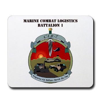 CLB7 - M01 - 03 - Combat Logistics Battalion 7 with Text Mousepad