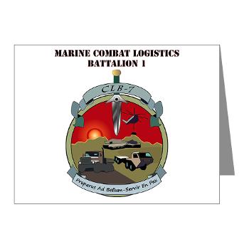 CLB7 - M01 - 02 - Combat Logistics Battalion 7 with Text Note Cards (Pk of 20) - Click Image to Close