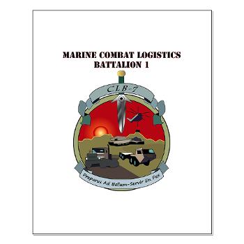 CLB7 - M01 - 02 - Combat Logistics Battalion 7 with Text Small Poster