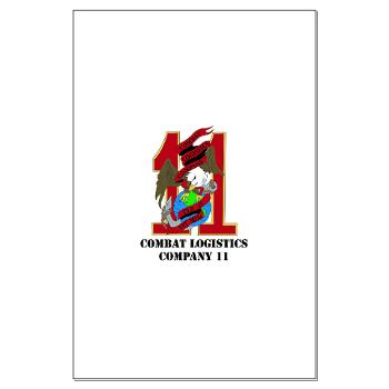 CLC11 - M01 - 02 - Combat Logistics Company 11 with Text Large Poster - Click Image to Close