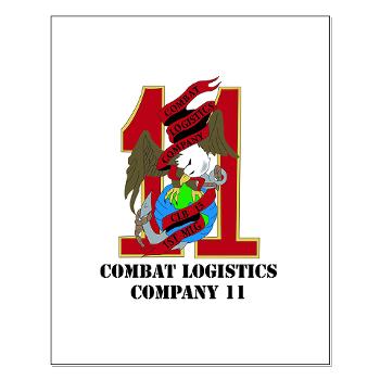 CLC11 - M01 - 02 - Combat Logistics Company 11 with Text Small Poster