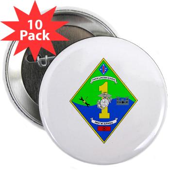 CLR1 - M01 - 01 - Combat Logistics Regiment 1 - 2.25" Button (10 pack)