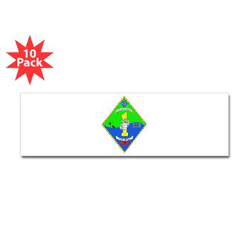CLR1 - M01 - 01 - Combat Logistics Regiment 1 - Sticker (Bumper 10 pk) - Click Image to Close
