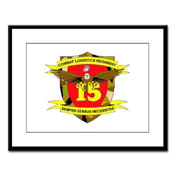 CLR15 - M01 - 02 - Combat Logistics Regiment 15 - Large Framed Print - Click Image to Close