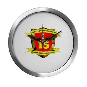 CLR15 - M01 - 03 - Combat Logistics Regiment 15 - Modern Wall Clock