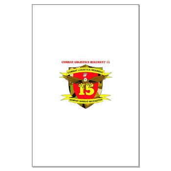 CLR15 - M01 - 02 - Combat Logistics Regiment 15 with Text - Large Poster - Click Image to Close