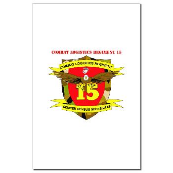 CLR15 - M01 - 02 - Combat Logistics Regiment 15 with Text - Mini Poster Print - Click Image to Close