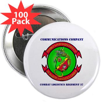 CLR37CC - A01 - 01 - Communications Company with Text - 2.25" Button (100 pack) - Click Image to Close
