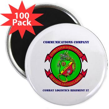 CLR37CC - A01 - 01 - Communications Company with Text - 2.25" Magnet (100 pack)