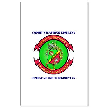 CLR37CC - A01 - 01 - Communications Company with Text - Mini Poster Print