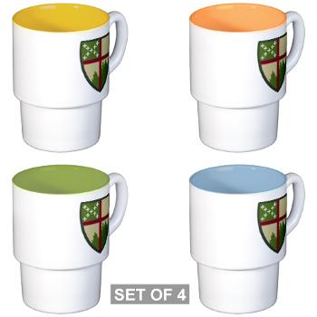 CampAllen - M01 - 03 - Camp Allen - Stackable Mug Set (4 mugs) - Click Image to Close
