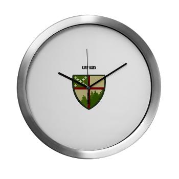 CampAllen - M01 - 03 - Camp Allen with Text - Modern Wall Clock - Click Image to Close