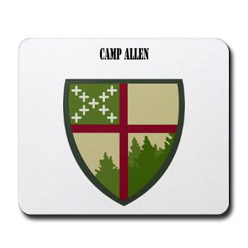 CampAllen - M01 - 03 - Camp Allen with Text - Mousepad - Click Image to Close