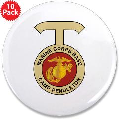 CP - M01 - 01 - Camp Pendleton - 3.5" Button (10 pack)