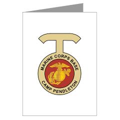 CP - M01 - 02 - Camp Pendleton - Greeting Cards (Pk of 10)
