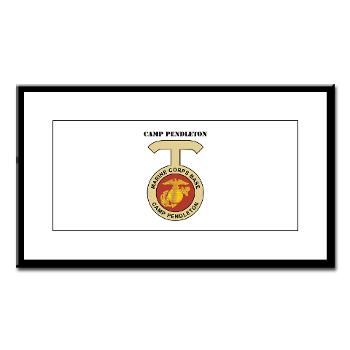 CP - M01 - 02 - Camp Pendleton with Text - Small Framed Print - Click Image to Close