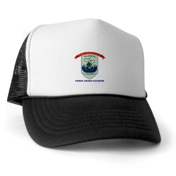 CAB - A01 - 02 - Combat Assault Battalion with Text - Trucker Hat - Click Image to Close