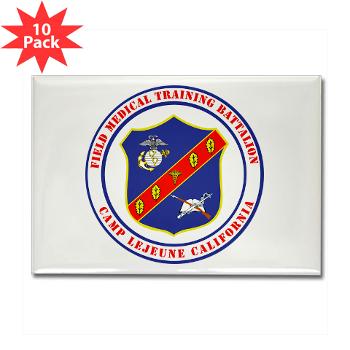 FMTB - M01 - 01 - Field Medical Training Battalion (FMTB) - Rectangle Magnet (10 pack)