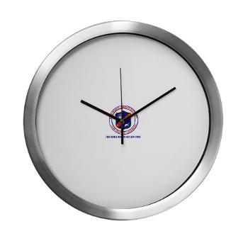 FMTB - M01 - 03 - Field Medical Training Battalion (FMTB) with Text - Modern Wall Clock - Click Image to Close