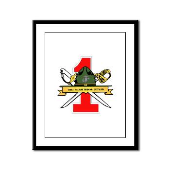 FRTB - M01 - 02 - First Recruit Training Battalion - Framed Panel Print