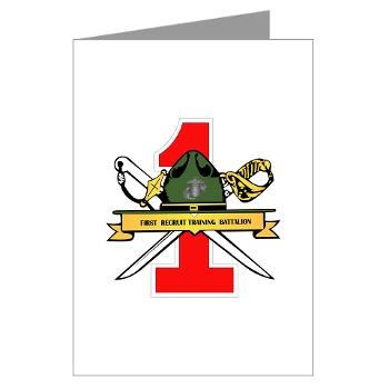 FRTB - M01 - 02 - First Recruit Training Battalion - Greeting Cards (Pk of 10)