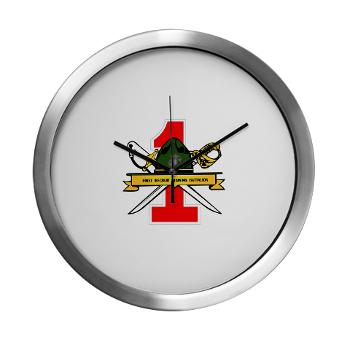 FRTB - M01 - 03 - First Recruit Training Battalion - Modern Wall Clock