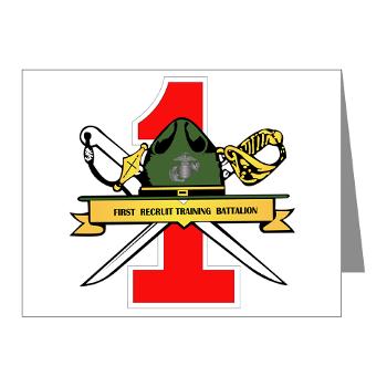 FRTB - M01 - 02 - First Recruit Training Battalion - Note Cards (Pk of 20)