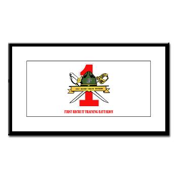 FRTB - M01 - 02 - First Recruit Training Battalion with Text - Small Framed Print - Click Image to Close