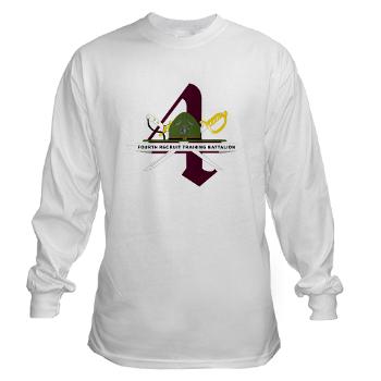 FRTB - A01 - 03 - Fourth Recruit Training Battalion - Long Sleeve T-Shirt - Click Image to Close