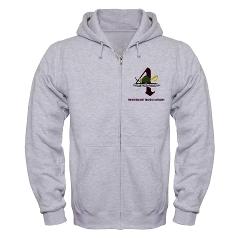 FRTB - A01 - 03 - Fourth Recruit Training Battalion with Text - Zip Hoodie
