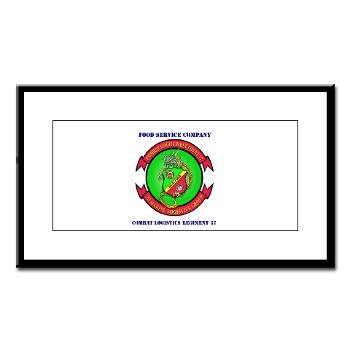 FSC - A01 - 01 - Food Service Company with Text - Small Framed Print