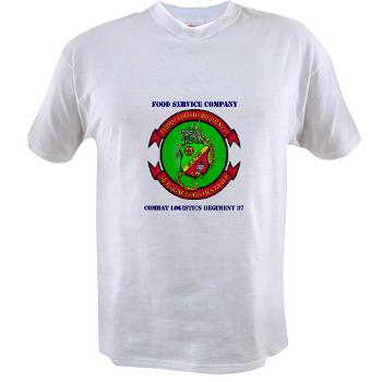 FSC - A01 - 01 - Food Service Company with Text - Value T-Shirt