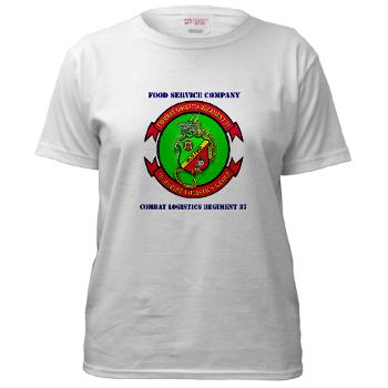 FSC - A01 - 01 - Food Service Company with Text - Women's T-Shirt