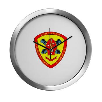 HB10M - M01 - 03 - Headquarters Battery 10th Marines - Modern Wall Clock - Click Image to Close