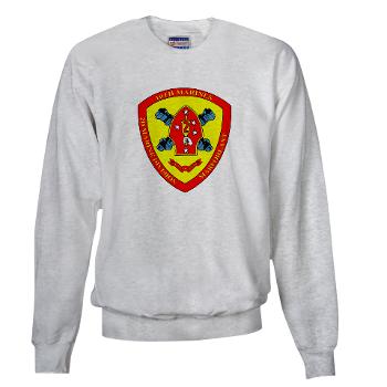 HB10M - A01 - 03 - Headquarters Battery 10th Marines - Sweatshirt - Click Image to Close