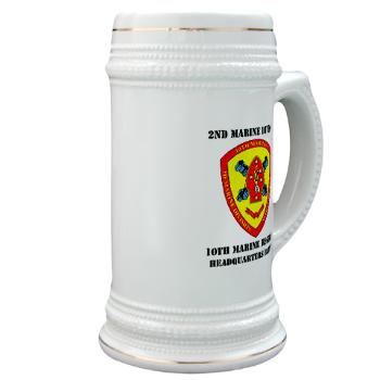HB10M - M01 - 03 - Headquarters Battery 10th Marines with Text - Stein