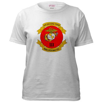 HB3M - A01 - 04 - Headquarters Bn - 3rd MARDIV with Text - Women's T-Shirt