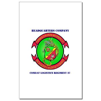 HC37 - M01 - 02 - Headquarters Company with text - Mini Poster Print - Click Image to Close