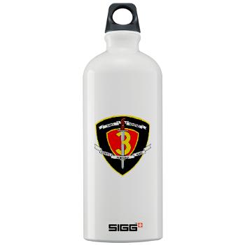 HC3M - M01 - 03 - Headquarters Company 3rd Marines Sigg Water Bottle 1.0L - Click Image to Close