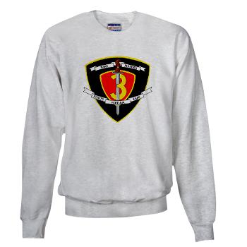 HC3M - A01 - 03 - Headquarters Company 3rd Marines Sweatshirt