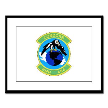 HHS464 - M01 - 02 - SSI - Heavy Helicopter Squadron 464 Large Framed Print