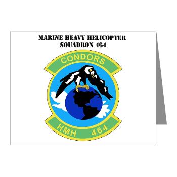 HHS464 - M01 - 02 - SSI - Heavy Helicopter Squadron 464 with Text Note Cards (Pk of 20) - Click Image to Close
