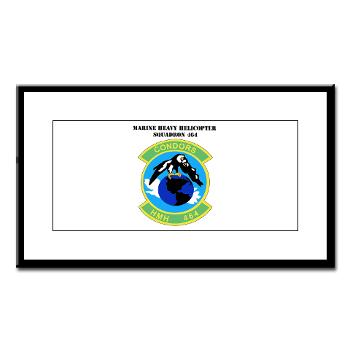 HHS464 - M01 - 02 - SSI - Heavy Helicopter Squadron 464 with Text Small Framed Print